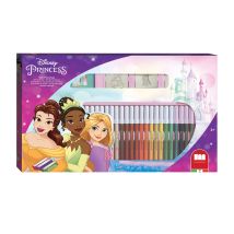 Ensemble Créatif De Couleurs De Princesses Disney Avec 41 Pièces