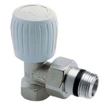 Robinet De Radiateur Équerre 3/4'' Nickelé - Orkli - 1135