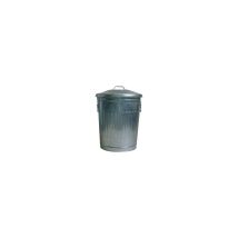 Poubelle Americaine En Acier Galvanisé 30l Guillouard 080340