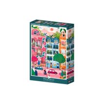 Puzzle 1000 Pièces Flower Power Carton Multicolore 69 X 47,8 Cm Alize