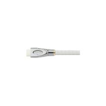 Cable Tresse Python Hdmi 2.0 4k2k, Blanc, 1 M