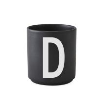 Tasse Noire Design Letters Design Letters