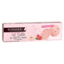 Fossier - Biscuits Sablé À La Framboise Fossier - La Boite De 110 G