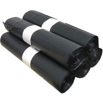 100 Sacs Poubelle Capacité 100l - 5 Rouleaux - Lien Coulissants, Ultra Résistant