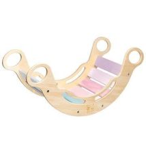 Bascule Arc-en-ciel À Bascule Montessori