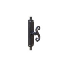 Crémone 3 Points Bouton Rustique Métal Noir 139 Mm Map Massard