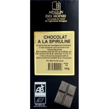 Chocolat Spiruline 100g - Moulin Des Moines
