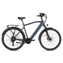 Vtc Electrique Adore 28'' Aluminium Atr-190 Moteur Arrière 50nm / 12,8ah Bleu Foncé Mat