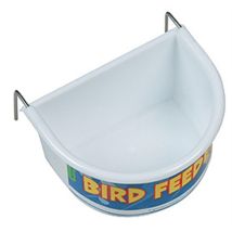 Bol De Nourriture Pour Animaux De Compagnie En Céramique Mi-blanc Pour Un Repas Heureux