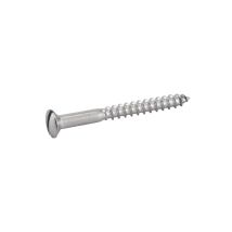 Vis À Bois Acton Inox A2 Tête Fraisée Bombée Fendue Din 95 Boîte De 100