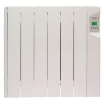 Radiateur Mural À Fluide Thermique 900 W - Electronique - Fil Pilote 6 Ordres- Nf