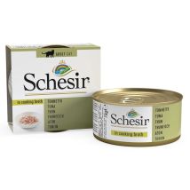 Schesir Chat Bouillon Boîte 70 G - Thon