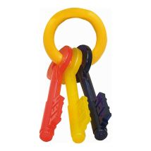 Jouet Pour Chien Nylabone Clés Bacon Taille L Nylon Thermoplastique Chiots