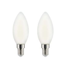 Ampoule Led Filament Xxcell Flamme Dépolie - E14 Équivalent 40w X2