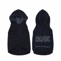 Pull Pour Chien Acdc Xxs Noir