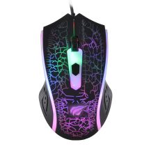 Gamenote Hv-ms736 Souris Gamer 4 Boutons, 1200 Dpi, Optique, Filaire Usb, Led