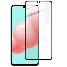 Protection D'écran Pour Galaxy A42 5g Adhérence Full Glue 2.5d Noir / Transparent Mocolo