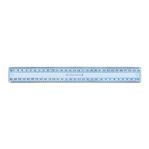 Wonday Règle Double Décimètre À Poignée Plastique Incassable 20 Cm