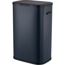 Poubelle De Cuisine 60l Portland – Ouverture Push Par Pression – Acier Inox Gris –