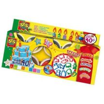 Ses Pâte A Modeler Claymania - Lot De 8 + Moules