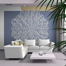 Planete Discount Pd14031-300-231 Papier-peint Papier Peint Non Tissé Bleu, Rose, Blanc