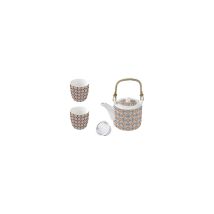 Coffret Théière Geo Ethnic Design Ethnique Moderne - Easy Life