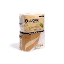 Carton De 30 Rouleaux De Papier Hygiénique Econatural 400 3-ply Fibrepack Lucart