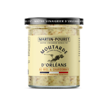 Martin Pouret - Moutarde Miel Et Chardonnay Martin Pouret - Le Pot De 170g