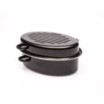Baumalu - Cocotte Ovale Noir Acier Carbone 11l 42 Cm Tous Feux Dont Induction Baumalu - La Cocotte