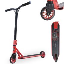 Schildkröt Trottinette Freestyle Flipwhip Rouge Métallique - Trottinette De Tricks Premium