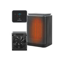 Radiateur Convecteur Kaminer Lumni 1500w Oscillation Led