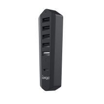 Hub D'extension Usb / Usb-c Pour Ps5 Slim / 5 Pro Multi-usage Noir Ipega