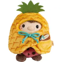 Nici Peluche Coccinelle Dozz 8cm Jouet Doux Avec Noix De Coco Et Ananas