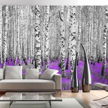 Papier Peint Purple Asylum-taille L 150 X H 105 Cm