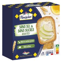 Pasquier - Biscottes Sans Sucres Ajoutés Pasquier - La Boite De 300g