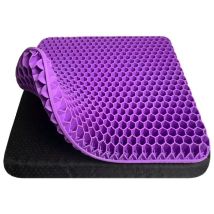 Coussin De Siège En Gel Violet Herzberg Hg03169-pur