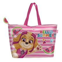 Sac De Plage Stella Pat Patrouille Avec Fermeture Éclair