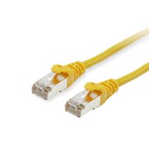 Cable Reseau Cat6a S/ftp 2xrj45 5,00 M Jaune Lszh