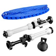 Walimex Expan De Fond + Chaîne & Poids, Bleu