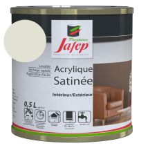 Peinture Acrylique Satinée Ivoire Jafep