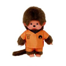 Monchhichi Peluche Garçon Football 20cm - Jouet Sportif