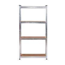 Étagère Réglable De Rangement À 4 Niveaux Catter House Max Pro 60x30x148 Cm Charge Lourde 240 Kg Cadre Acier Galvanisé