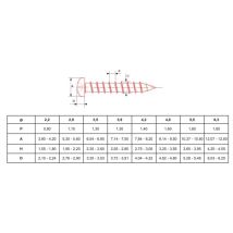 Vis Tôle Din 7981 Zinguée Ø4,8x70mm Boîte 200 Ultima Visser Fixer Coller