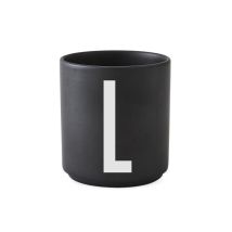 Tasse Noire Design Letters Design Letters