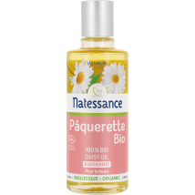 Natessance - Huile Corps Buste Raffermissante Et Tenseur Pâquerette Bio Lea Nature - Le Flacon De 100ml