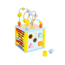 Cube Multi Activités En Bois – Winnie L'ourson