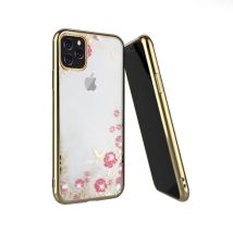 Housse De Protection Forcell Diamond Pour Apple Iphone 11 Pro Max En Or.