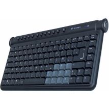 Clavier Compact Minimax Usb Noir 2 Ports Usb