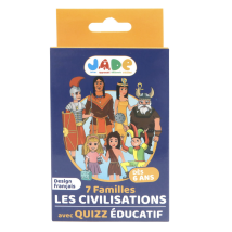 Jeu De 7 Familles - Les Civilisations - Mgm