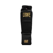 Protège-tibias Leone 1947 Comfort Dna Noir Avec Rembourrage Eva